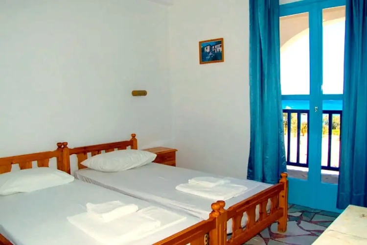 Classic Twin room with balcony and with sea view