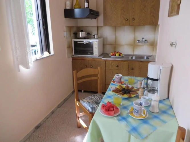 Family Studio with balcony and with sea view