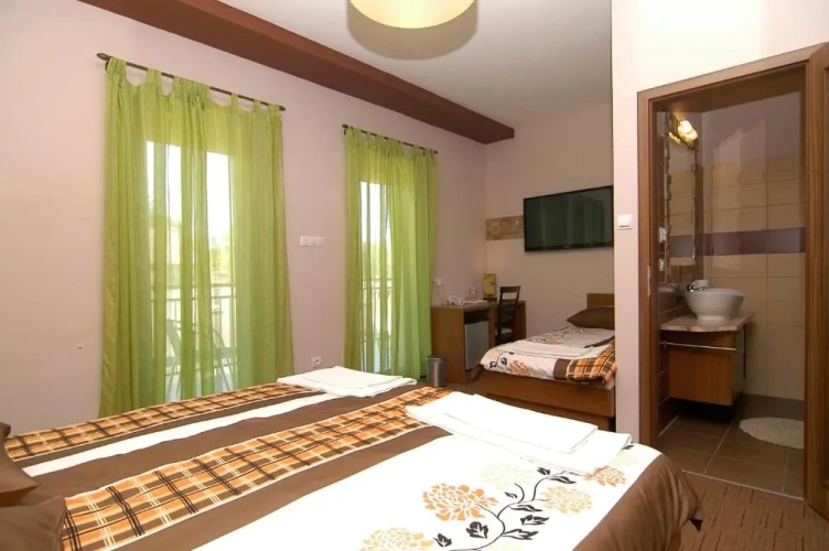 Standard Double room with balcony and with view