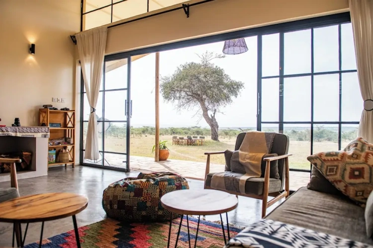 Deluxe Cottage with balcony and with garden view
