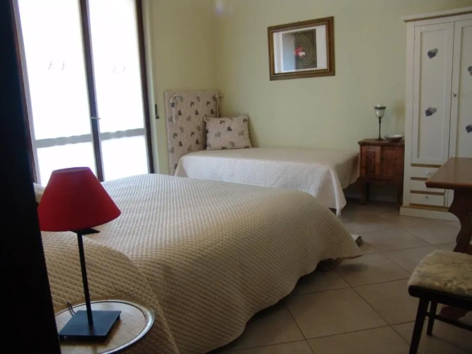Standard Triple room with balcony and with view