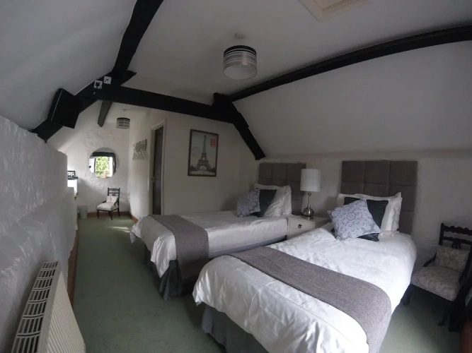 Standard Twin room with balcony