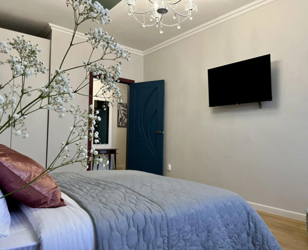 Фотография номера квартиры Апартаменты UzorApart Стильная квартира, лучший панорамный вид с открытого балкона