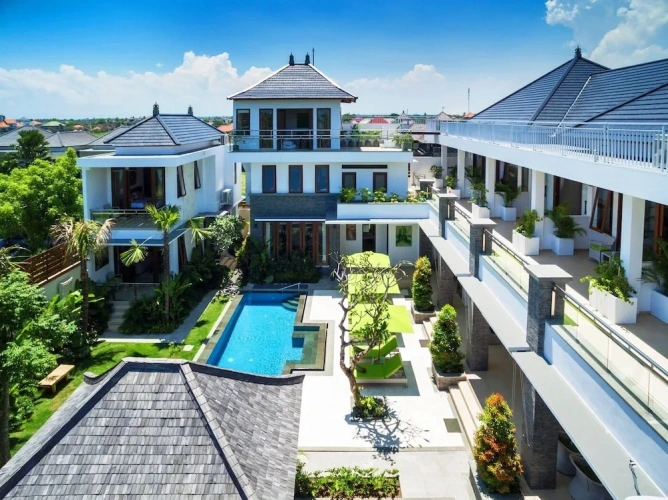 5 Bedrooms Deluxe Villa with pool view