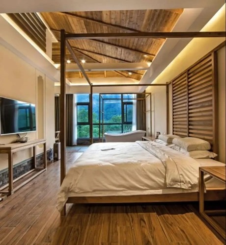 Standard Double room with mountain view