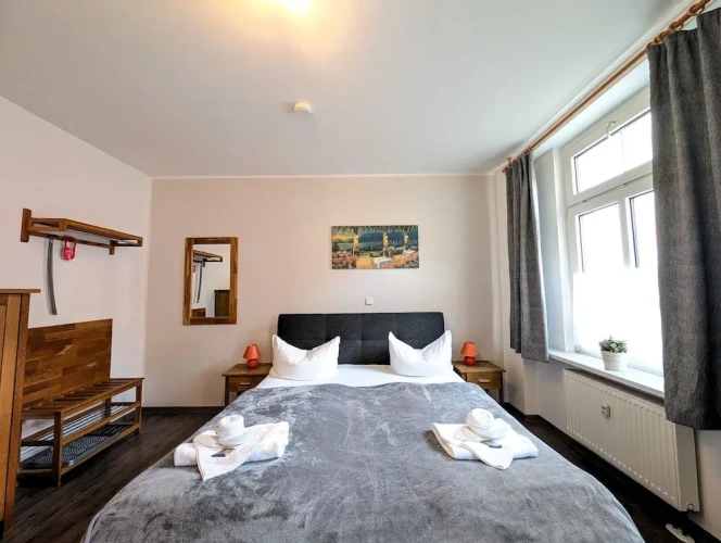 Standard Double room with courtyard view