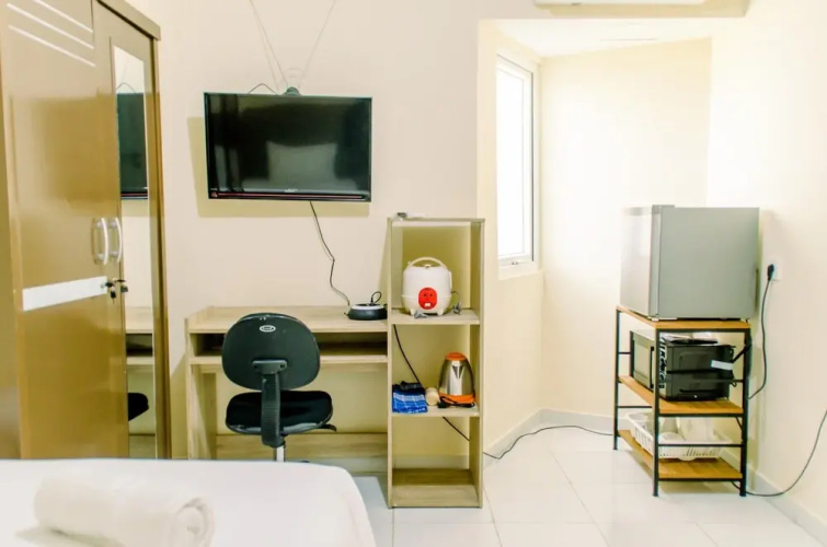Comfort Studio Room Apartment At Aeropolis Residence