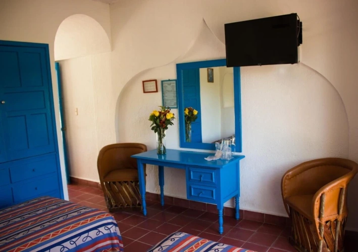 Standard Twin room with balcony and with city view