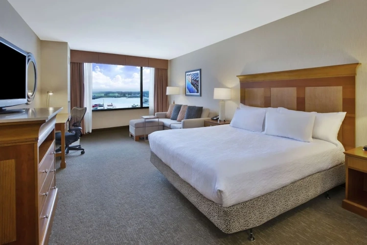 Deluxe with sofa bed Double room with water view
