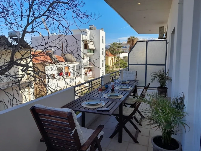Family Apartment with balcony and with city view