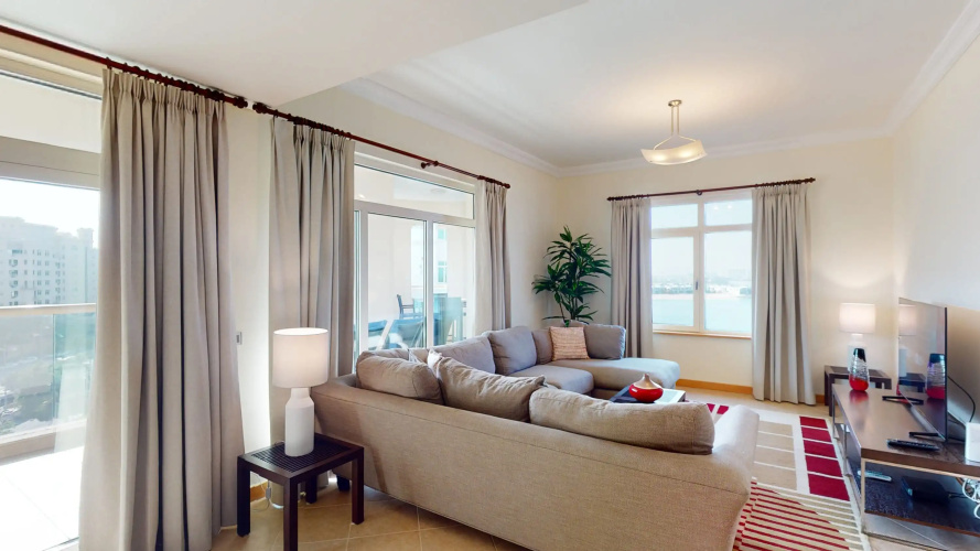 Al Dabas Beach Views 3BD Sleeps 6 Beachfront