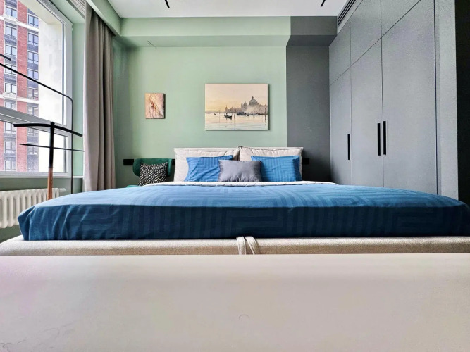 Фотография номера квартиры Apartament Сity (Апартамент Сити) на набережной Шелепехинская