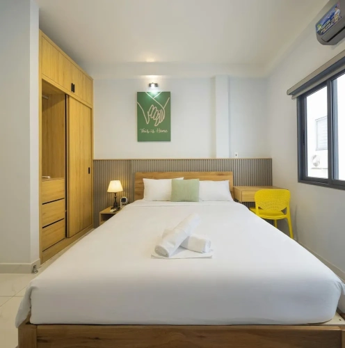 1 Bedroom Economy Double room with garden view