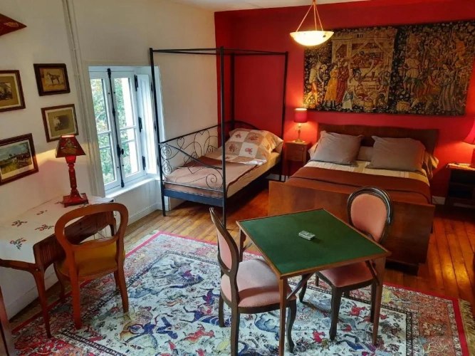 Standard Family room with garden view
