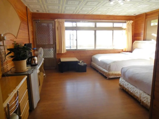 Standard Quadruple room with balcony and with view