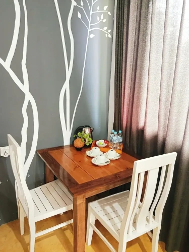 Deluxe Triple room with pool view