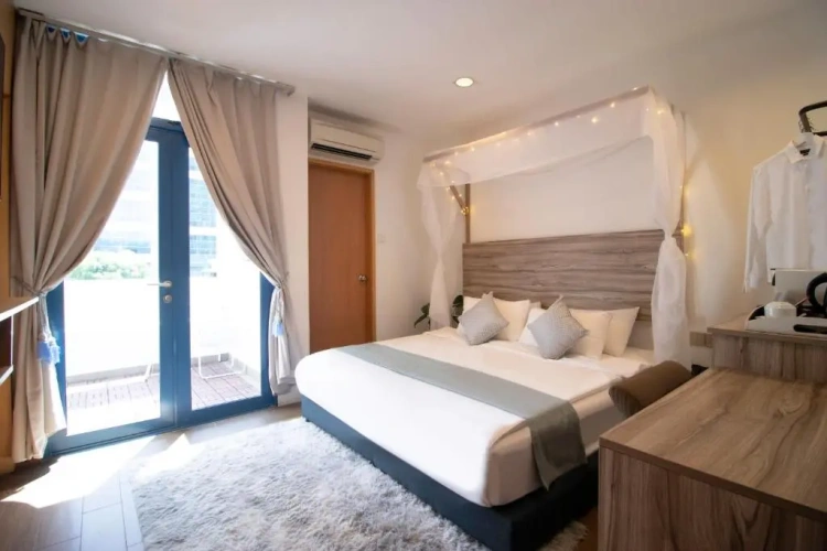 Deluxe Double room with balcony