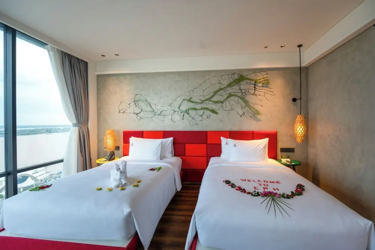 Executive Twin room with river view