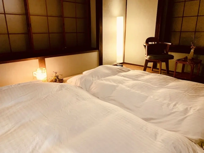 Standard Twin room with mountain view