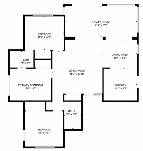 3 Bedrooms Cottage
