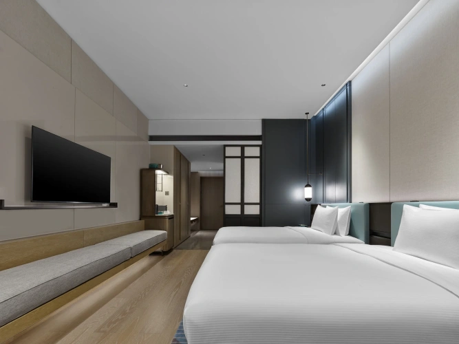 Standard Twin room with sea view