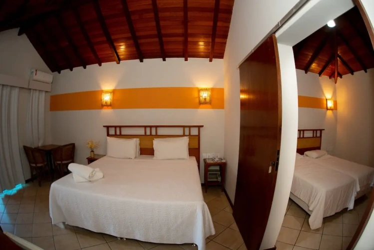 Deluxe Quadruple room with balcony