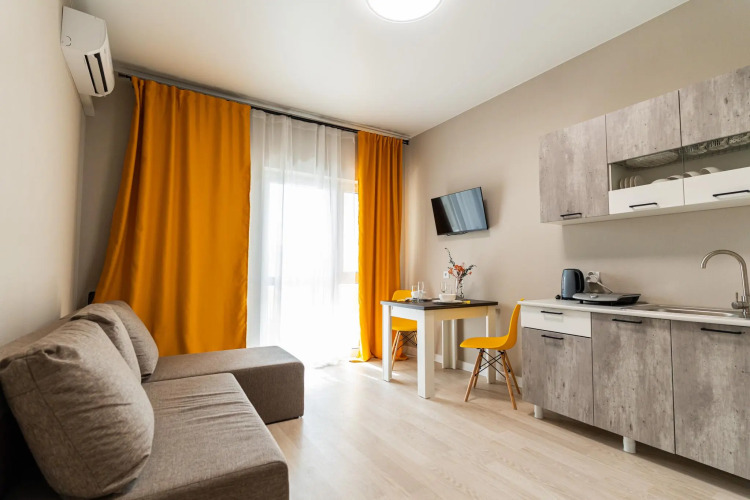 Фотография номера квартиры LetoApart (ЛетоАпарт) на улице Алексея Матвейкина 1А корпус 3