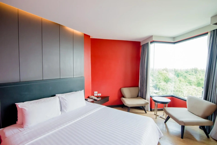 Superior room with balcony and with sea view