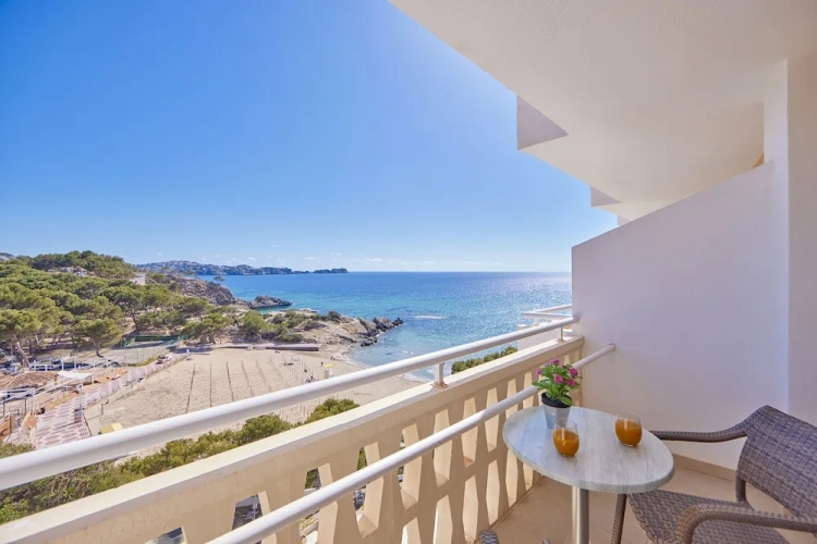Standard Double room with balcony and with partial sea view