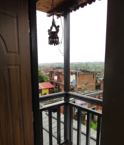 Standard Twin room with balcony and with mountain view