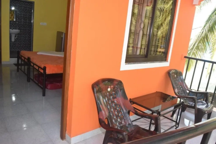 Standard Double room with balcony and with view