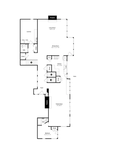 5 Bedrooms Cottage with balcony