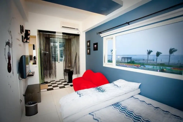 Deluxe Double room with balcony and with ocean view