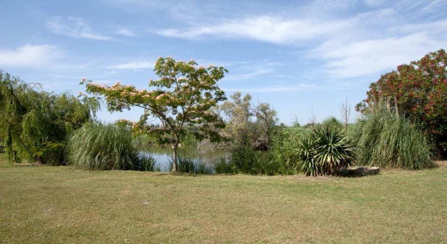 Outside
