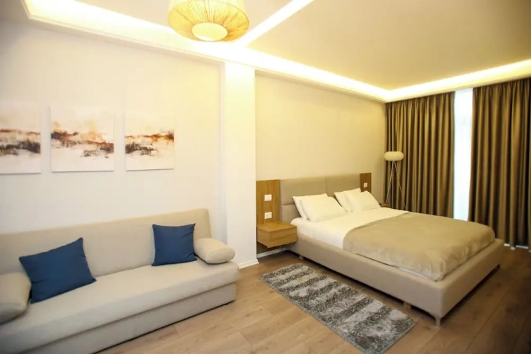 Deluxe Double room with balcony and with city view