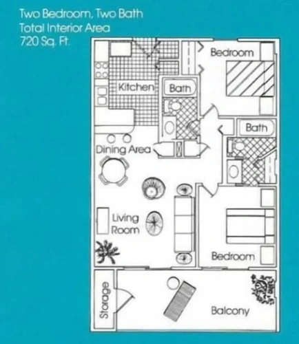 2 Bedrooms Standard room
