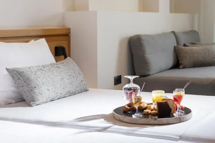 Superior Double room with balcony and with sea view