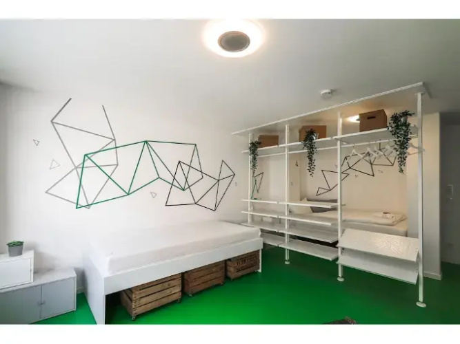 Stylisches Hostel Zimmer für 2 3B