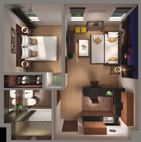 1 Bedroom Family Suite