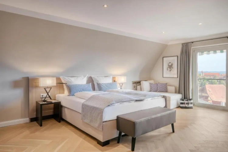 Deluxe Double room with view