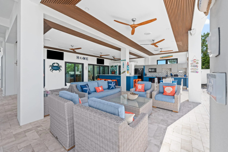 Luxury Seaside Escape Pool Dock Scenic Views