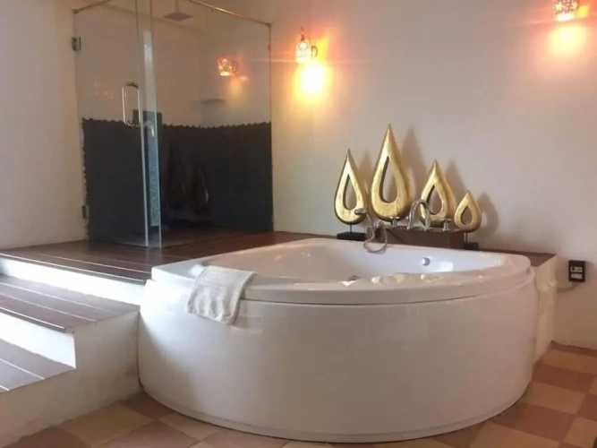 Suite with balcony and with garden view