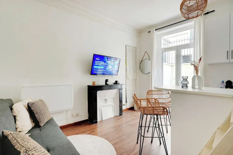 Charming Studio 1br/2p - Porte de Clichy