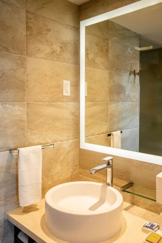 Deluxe Quadruple room with balcony and with land view