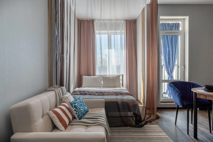 Фотография номера квартиры Point U Piter (Поинт Ю Питер) на улице Тосина