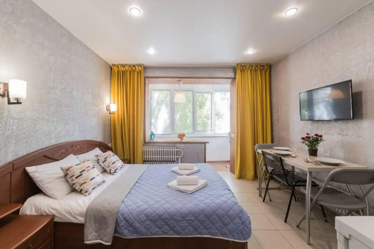 Фотография номера квартиры Апартаменты ApartKZN на проспекте Ямашева 63