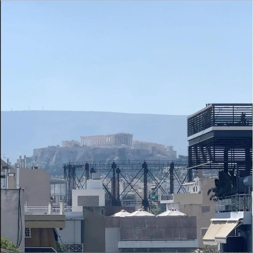 Fab New Flat in Central Athens w/ Acropolis Views