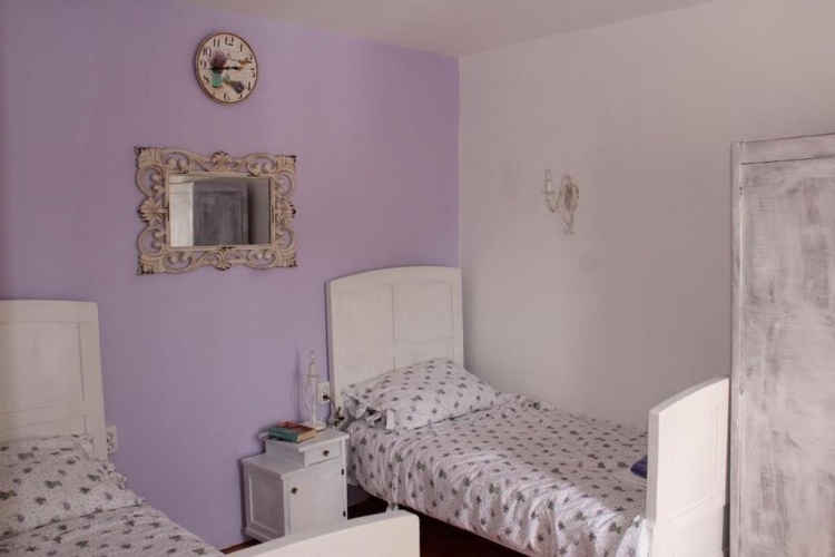 Twin room with city view