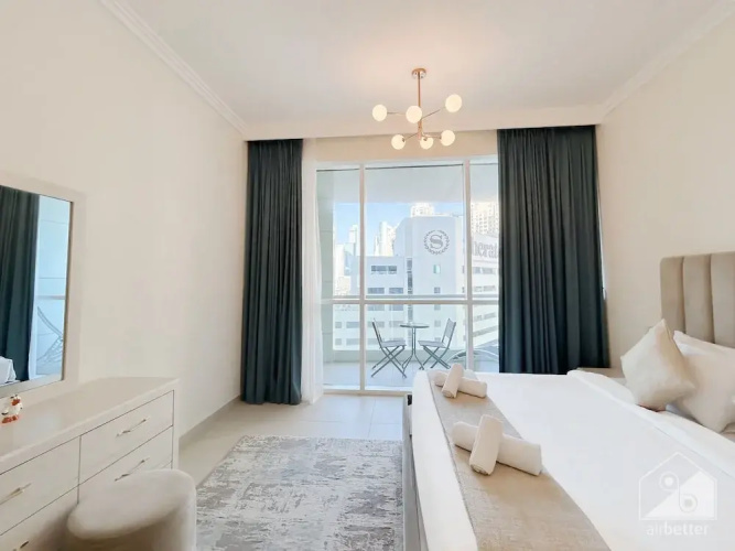 Luxurious 1B Seaview Apartment in JBR