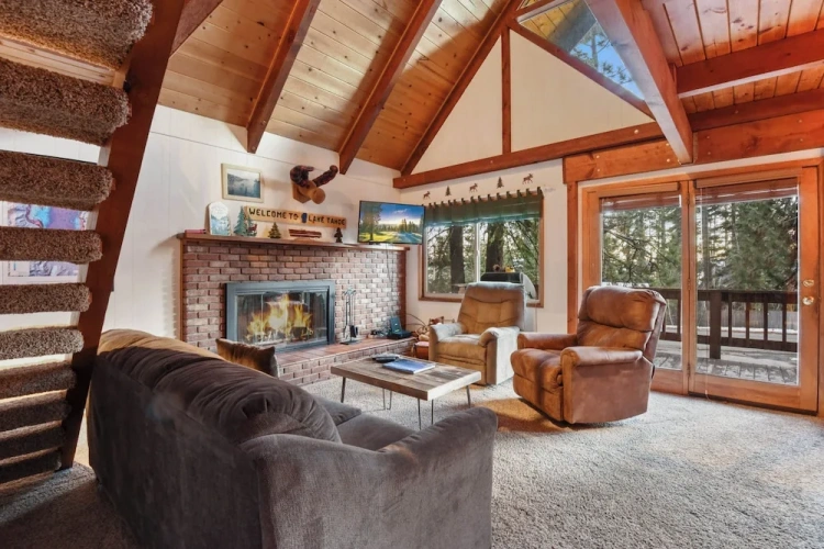 Quadruple Cottage with balcony and with mountain view